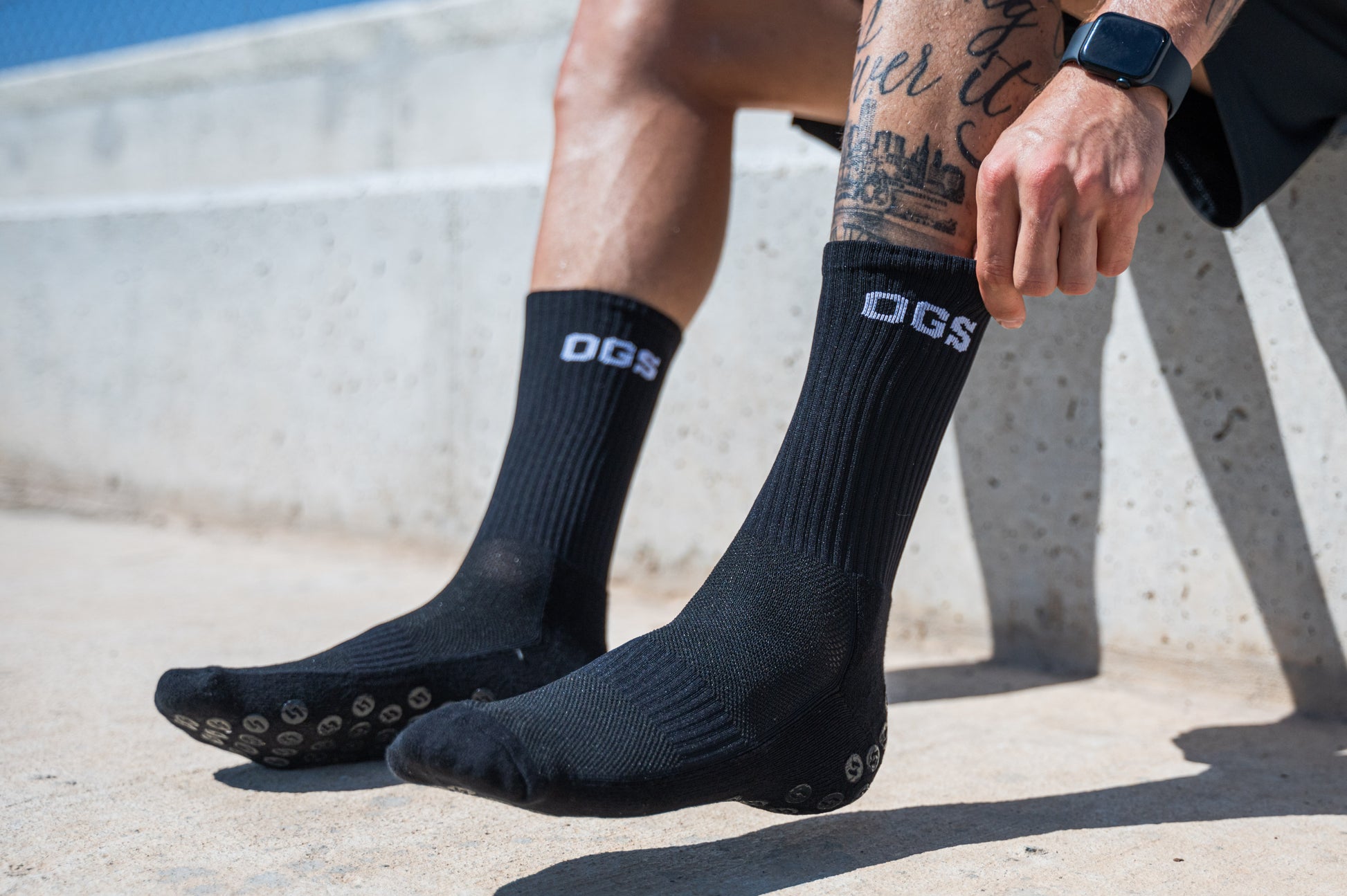 OGS Black Grip Socks 2.0